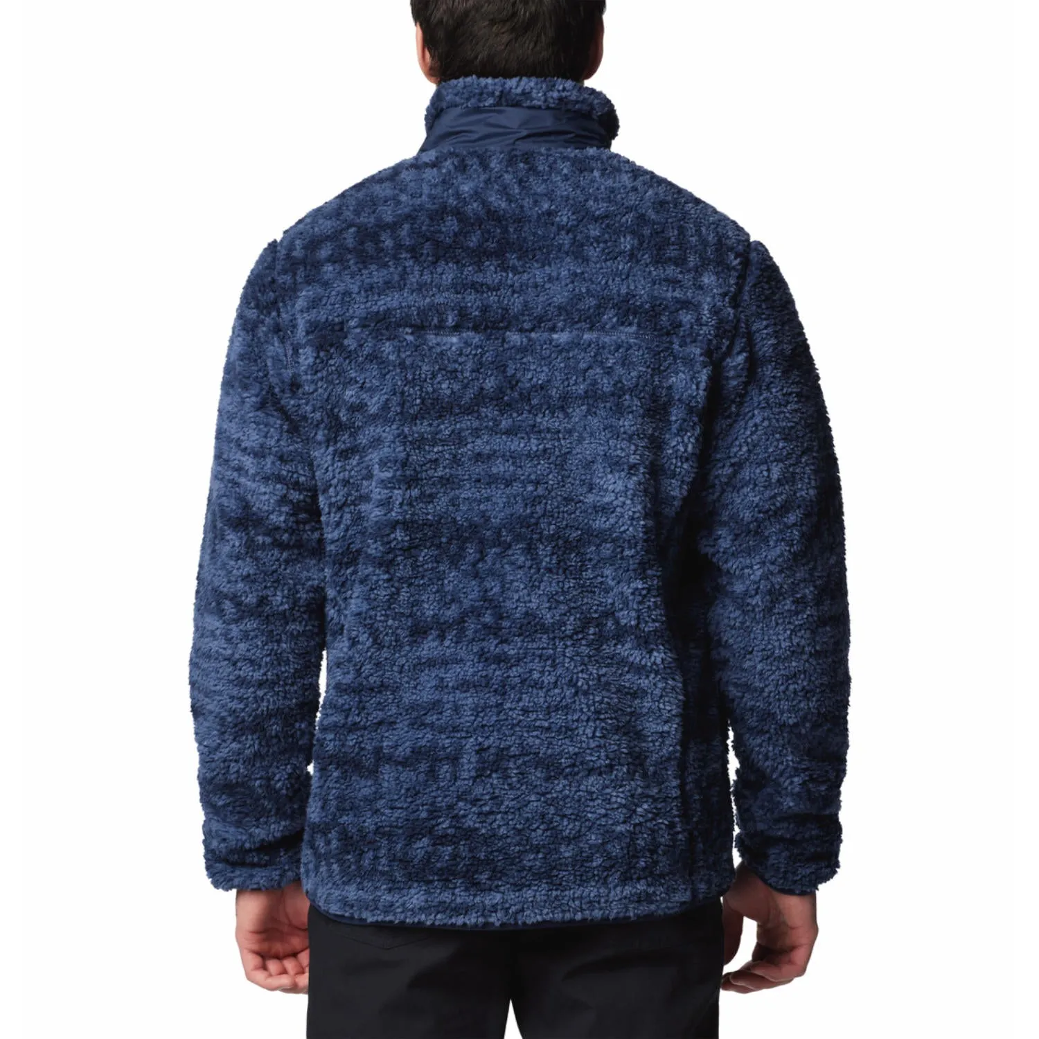 Columbia Men Blue Winter Pass Printed II Fleece Jacket
