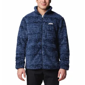 Columbia Men Blue Winter Pass Printed II Fleece Jacket