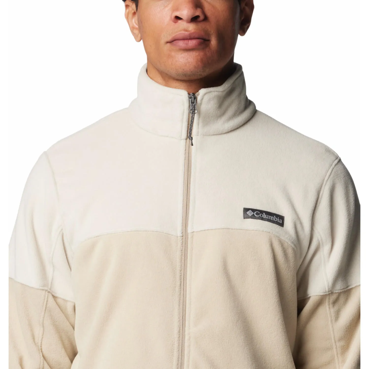 Columbia Men Brown Basin Trail III Fleece Jacket