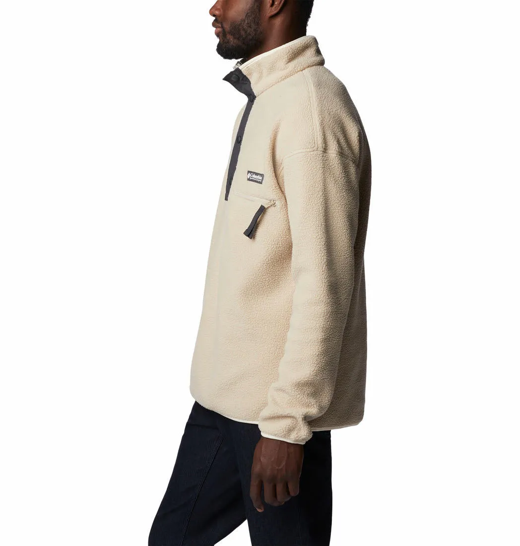 Columbia Men Brown Helvetia Half Snap Fleece Jacket