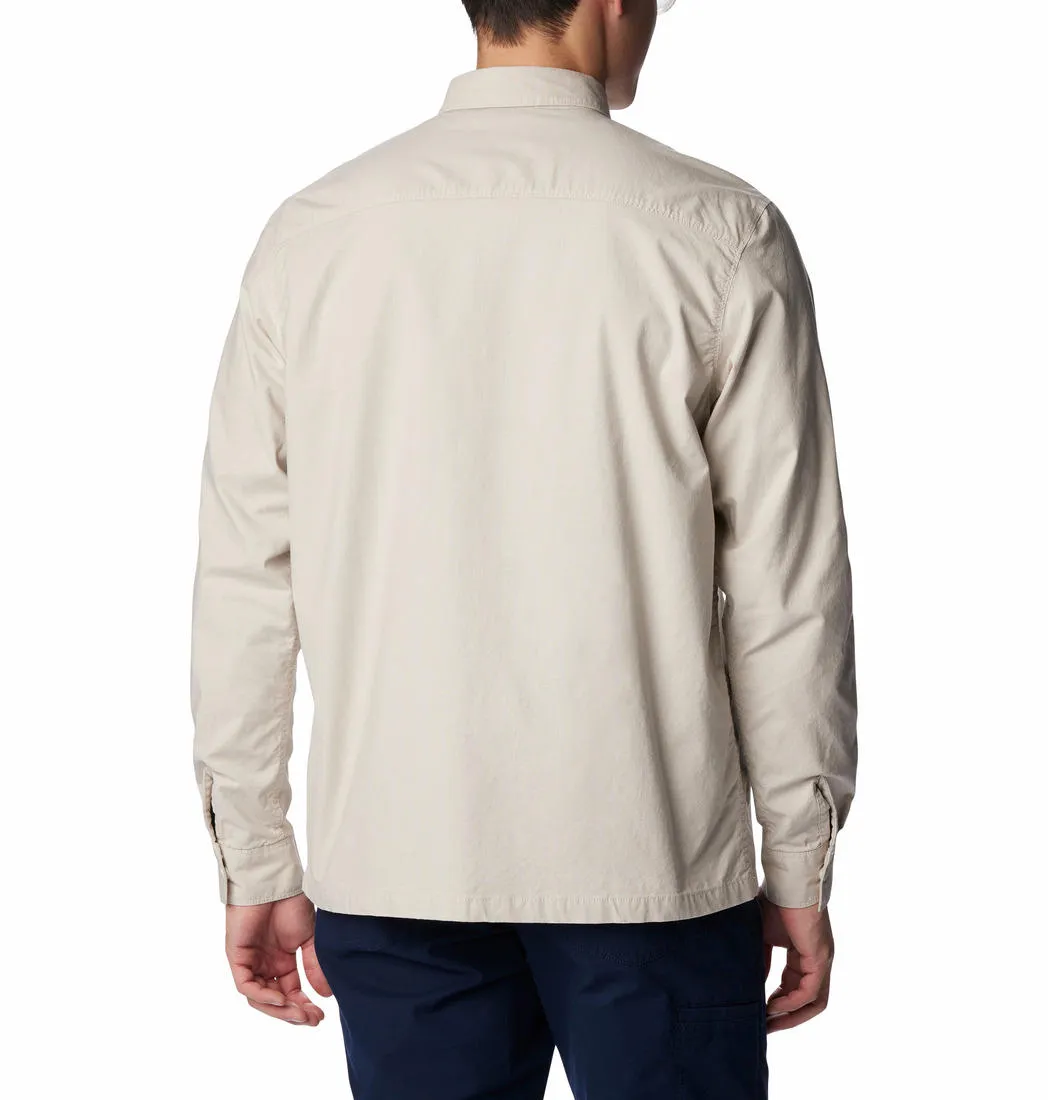 Columbia Men Brown Landroamer Lined Long Sleeve Shirt
