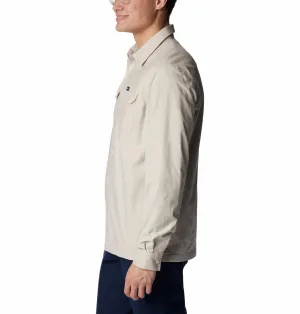 Columbia Men Brown Landroamer Lined Long Sleeve Shirt