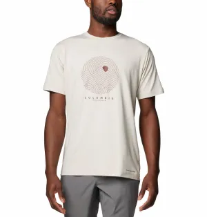 Columbia Men Brown Omni-Shade Kwick Hike Graphic Tshirt