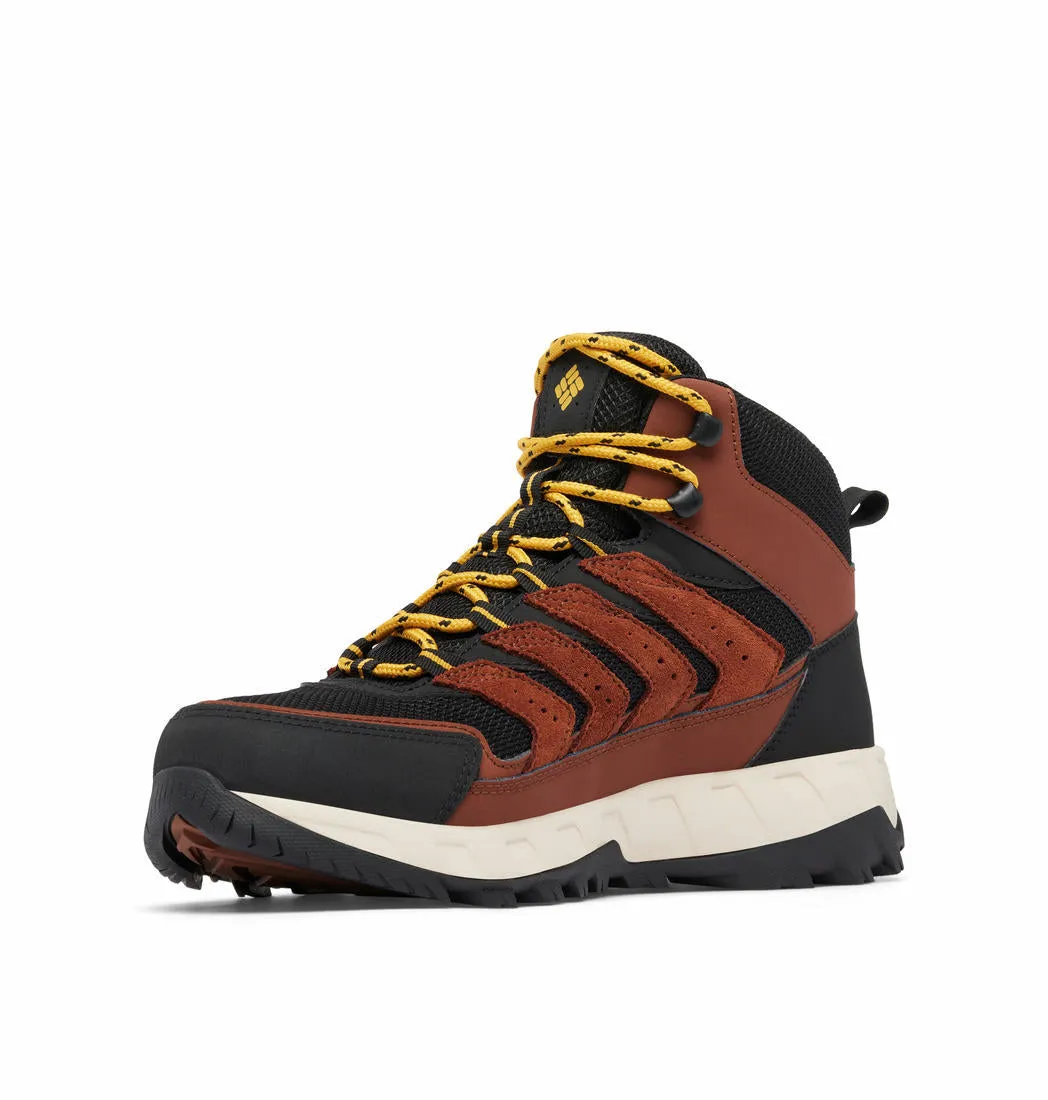Columbia Men Brown STRATA TRAIL MID WP