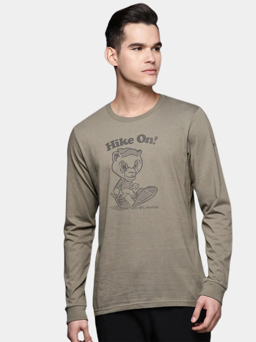 Columbia Men Green Apres Lifestyle Graphic Tshirt