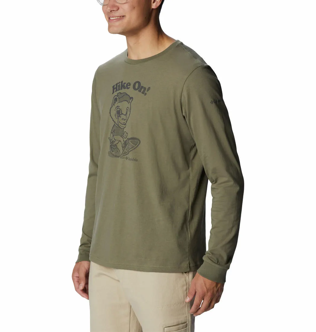 Columbia Men Green Apres Lifestyle Graphic Tshirt