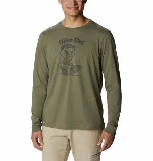 Columbia Men Green Apres Lifestyle Graphic Tshirt