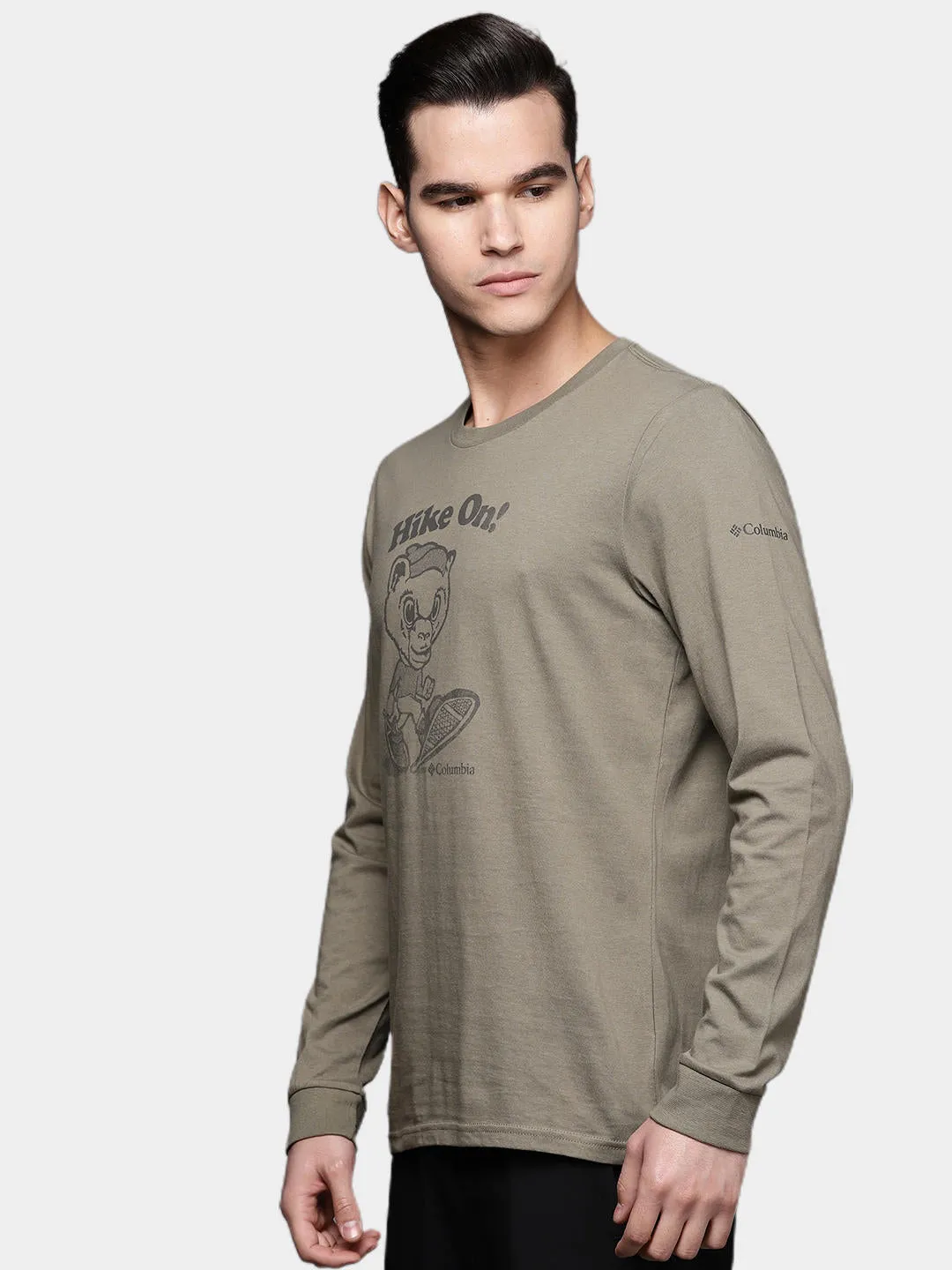 Columbia Men Green Apres Lifestyle Graphic Tshirt