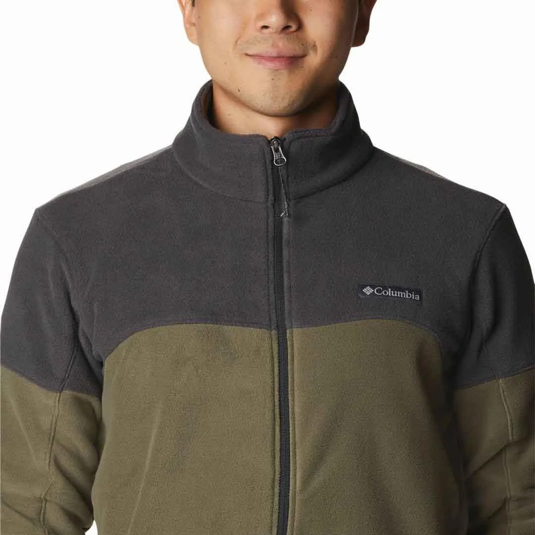 Columbia Men Green Basin Trail III Full Zip Fleece Jacket