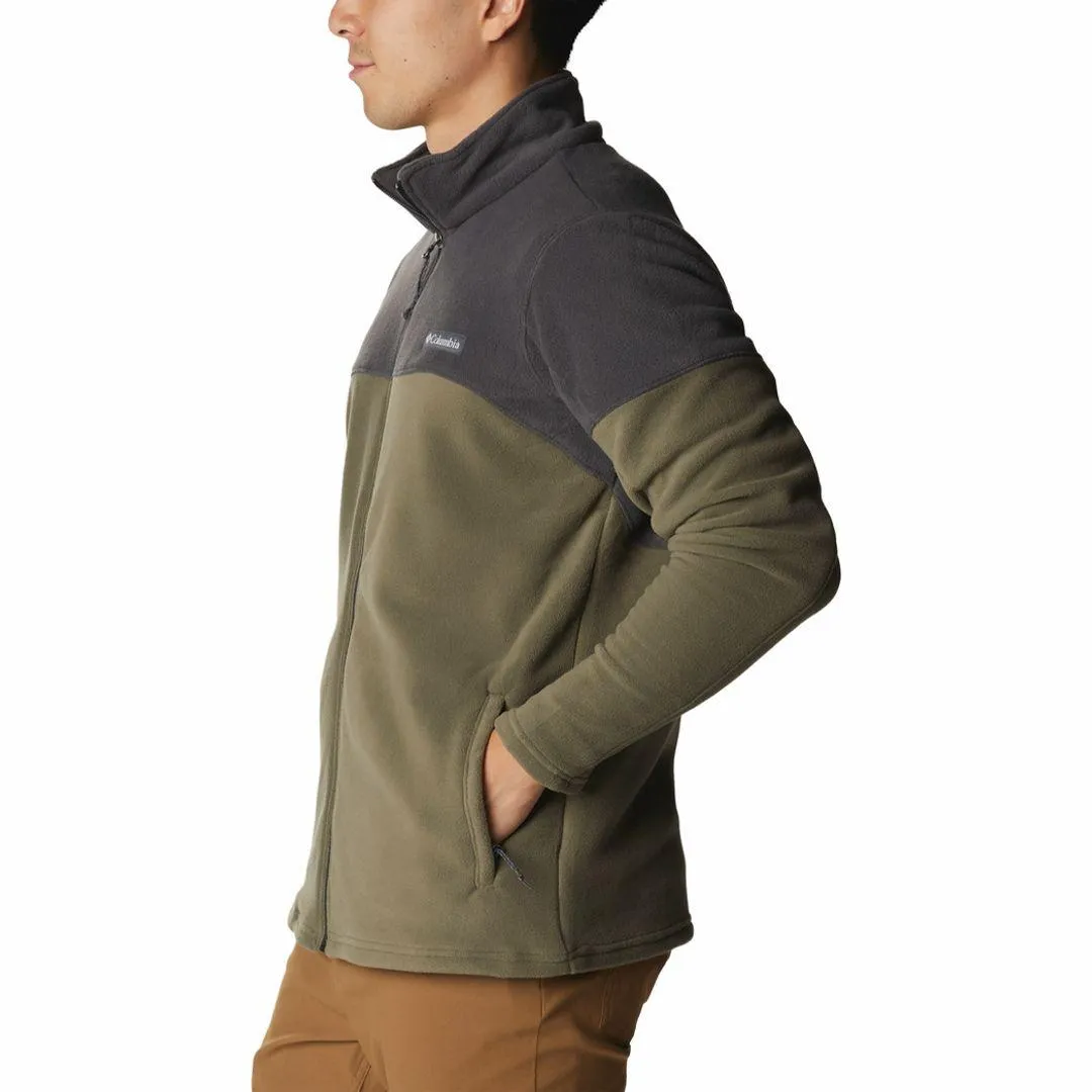 Columbia Men Green Basin Trail III Full Zip Fleece Jacket