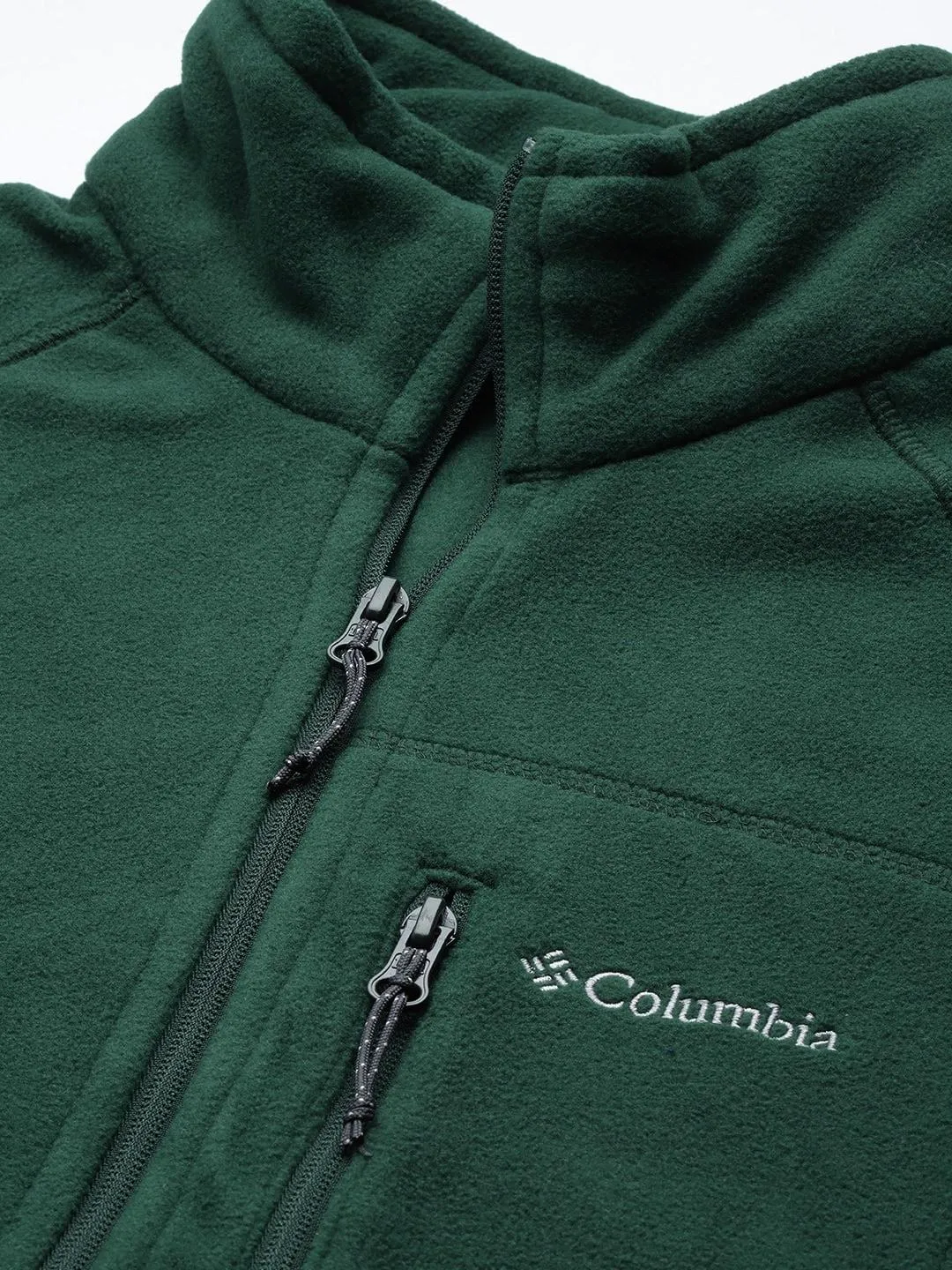 Columbia Men Green Fast Trek II Fleece Jacket