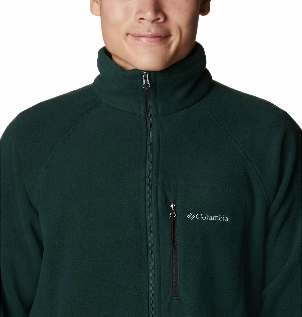 Columbia Men Green Fast Trek II Fleece Jacket