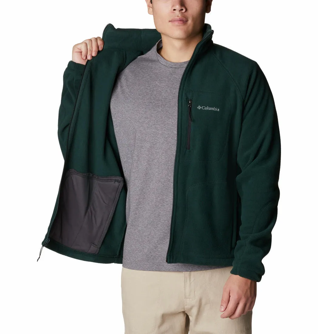 Columbia Men Green Fast Trek II Fleece Jacket