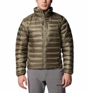 Columbia Men Green Omni-Heat Infinity Pebble Peak II Down Jacket
