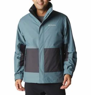 Columbia Men Green Omni-Heat Reflective Agate Alley Inetrchangeable Jacket