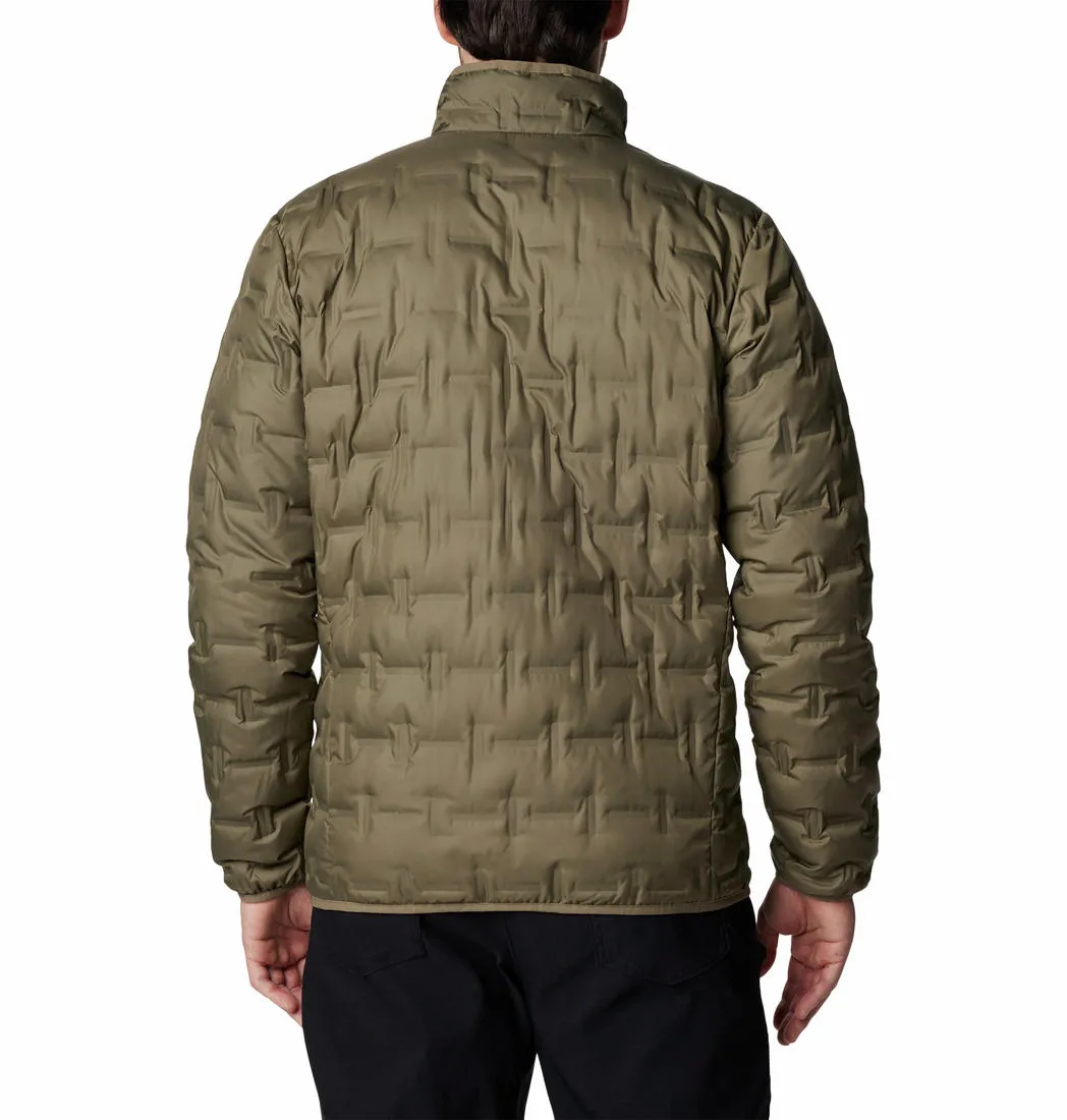 Columbia Men Green Omni-Heat Reflective Delta Ridge II Down Jacket
