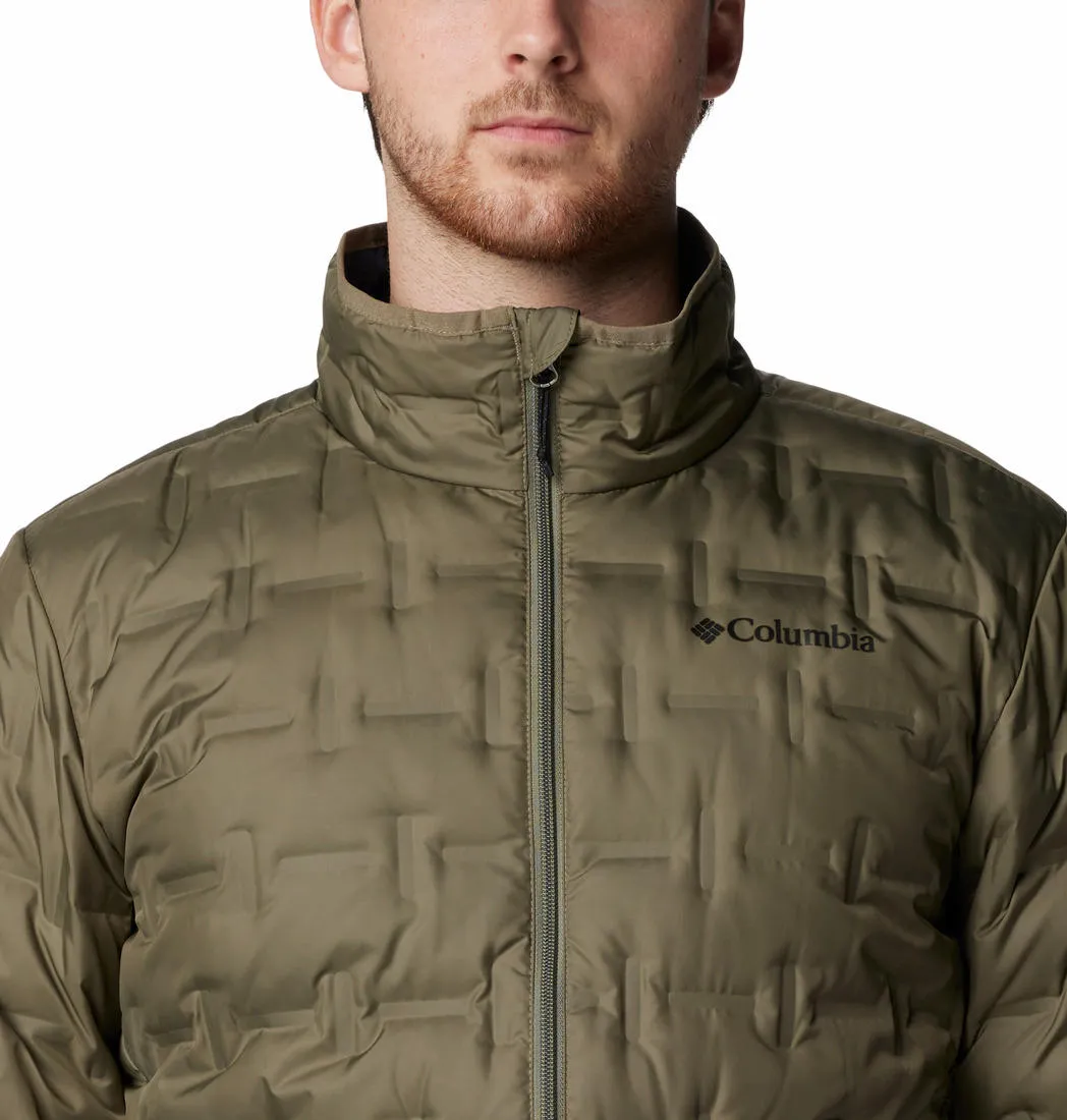 Columbia Men Green Omni-Heat Reflective Delta Ridge II Down Jacket
