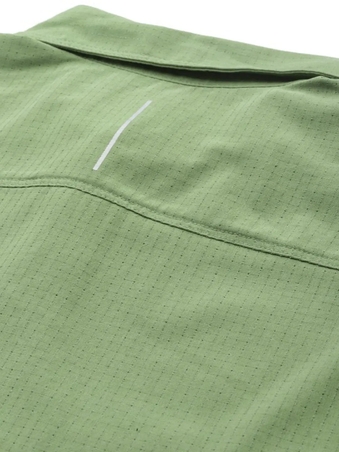 Columbia Men Green Omni-Wick Black Mesa LW Long Sleeve Shirt