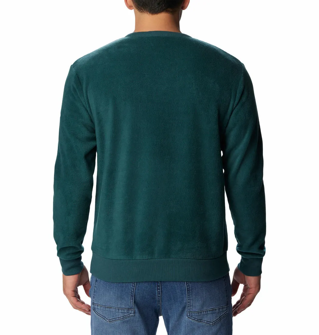 Columbia Men Green Steens Mountain Crew 2.0 Fleece Jacket