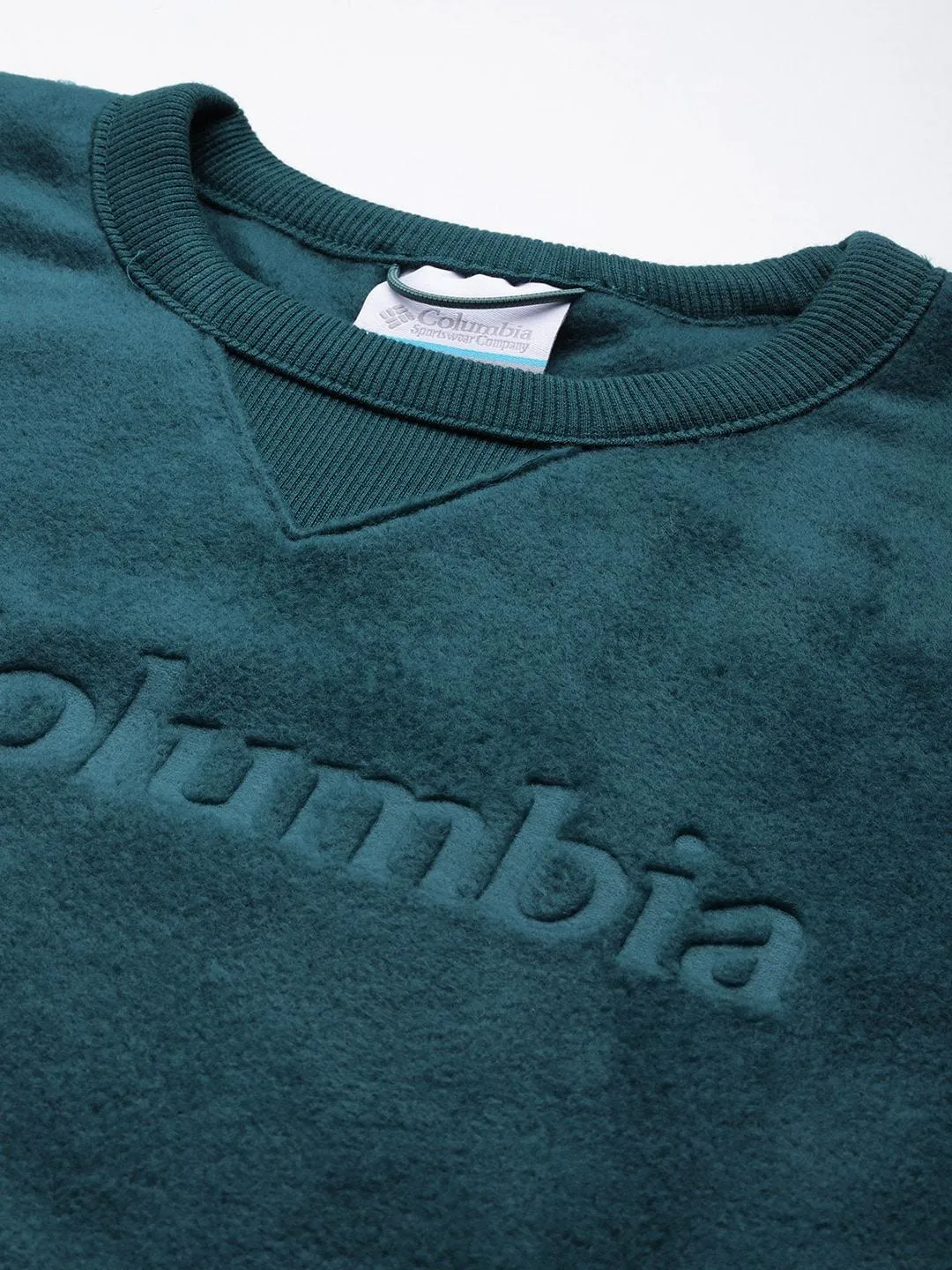 Columbia Men Green Steens Mountain Crew 2.0 Fleece Jacket