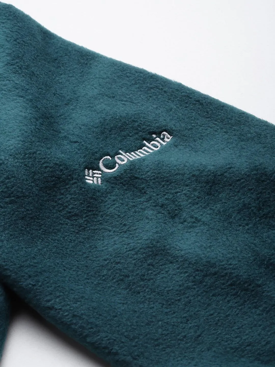 Columbia Men Green Steens Mountain Crew 2.0 Fleece Jacket