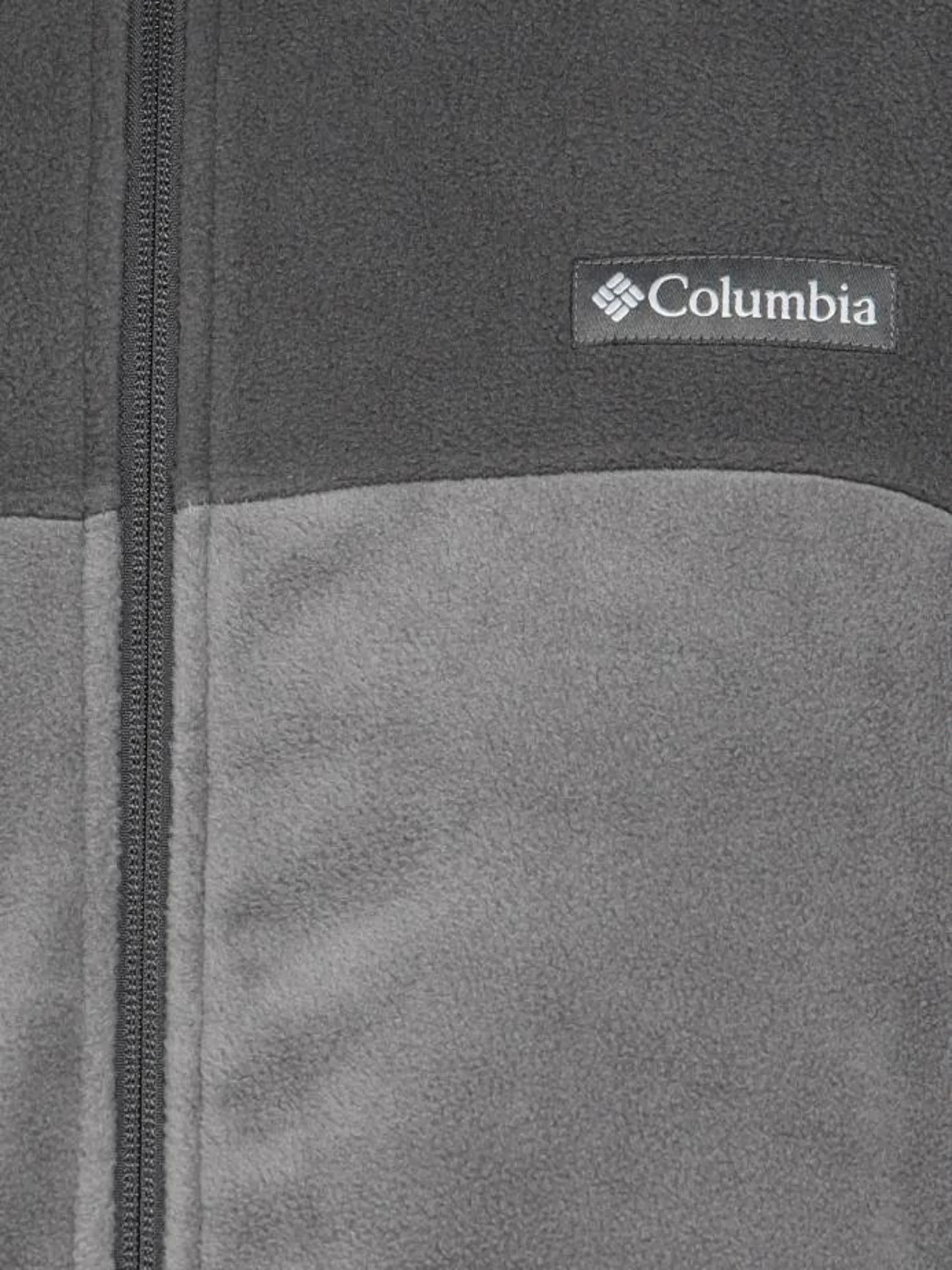Columbia Men Grey Basin Trail III Fleece Jacket