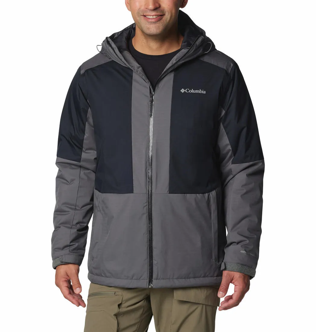 Columbia Men Grey Omni-Heat Reflective Point Park II Insulated Jacket