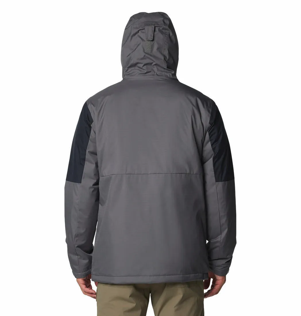 Columbia Men Grey Omni-Heat Reflective Point Park II Insulated Jacket
