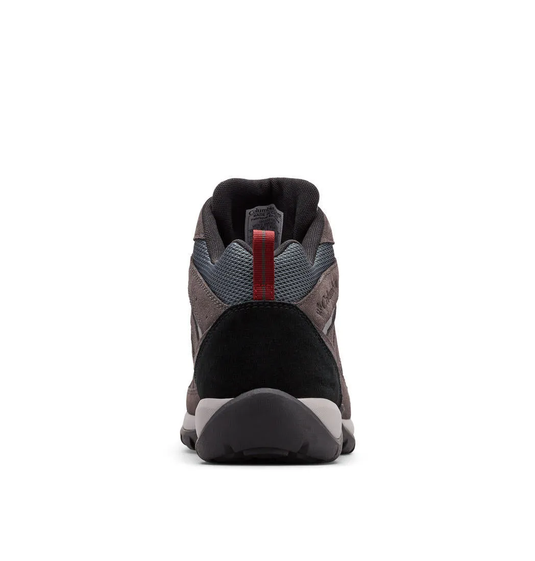 Columbia Men Grey REDMOND V2 MID Water Resistant Shoes