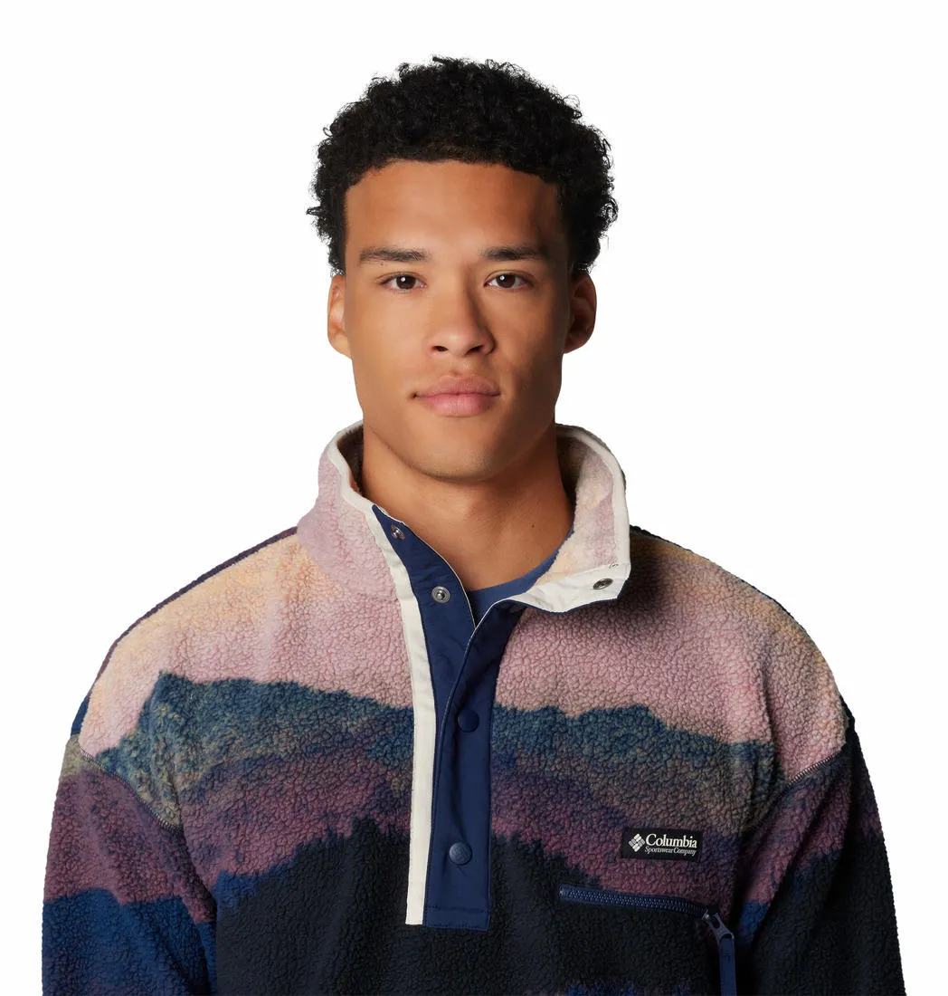 Columbia Men Multicolor Helvetia II Printed Half Snap Fleece