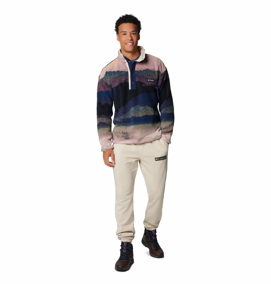 Columbia Men Multicolor Helvetia II Printed Half Snap Fleece
