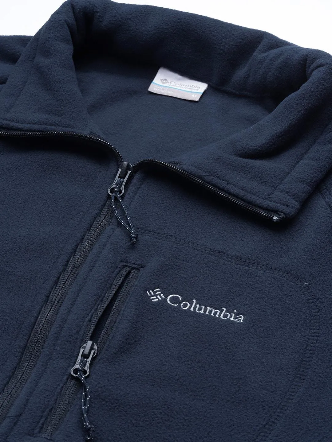 Columbia Men Navy Blue Fast Trek II Fleece Jacket