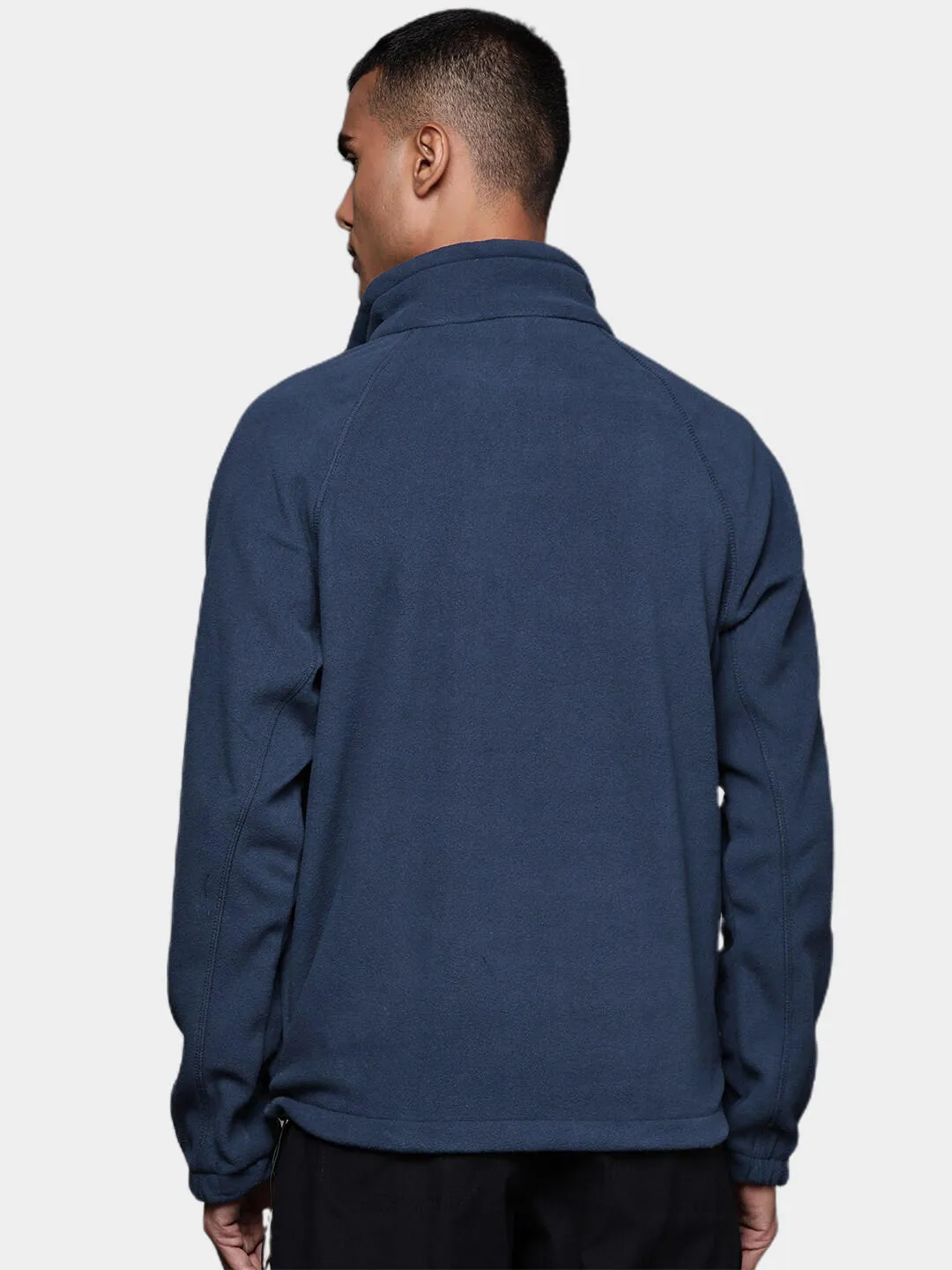 Columbia Men Navy Blue Fast Trek II Fleece Jacket