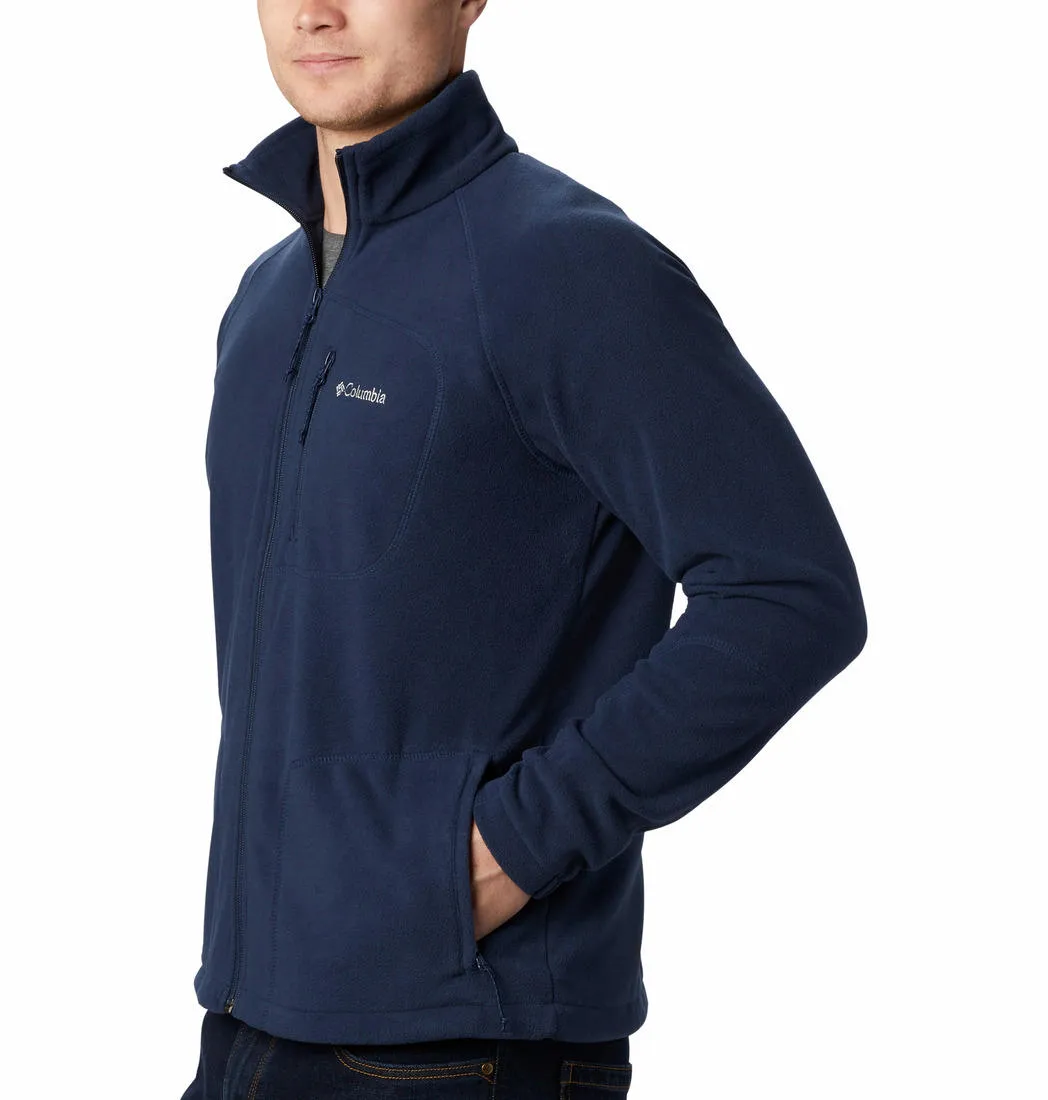 Columbia Men Navy Blue Fast Trek II Fleece Jacket