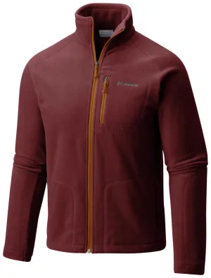 Columbia Men Orange Fast Trek II Fleece Jacket
