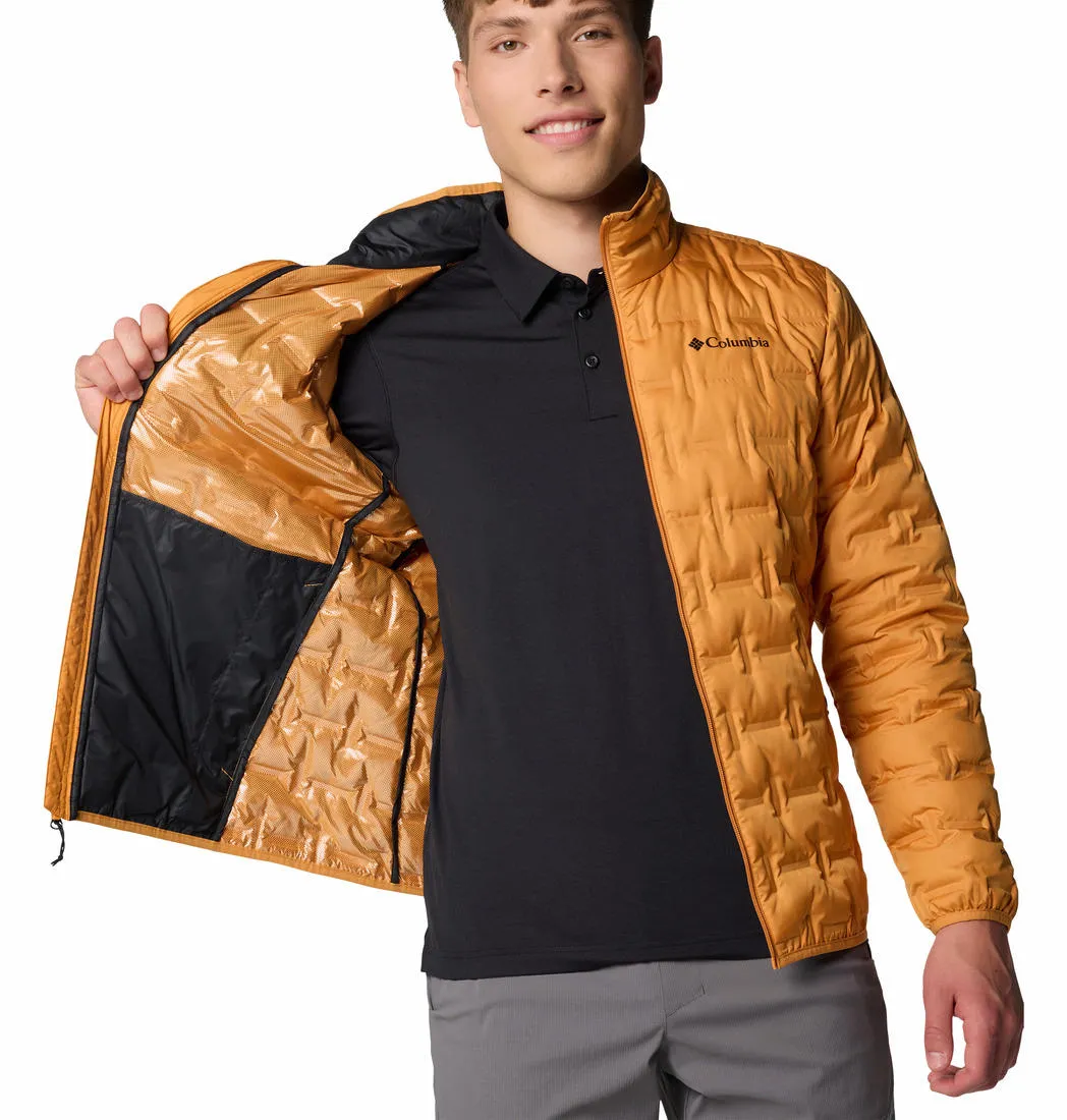 Columbia Men Orange Omni-Heat Reflective Delta Ridge II Down Jacket