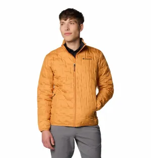 Columbia Men Orange Omni-Heat Reflective Delta Ridge II Down Jacket