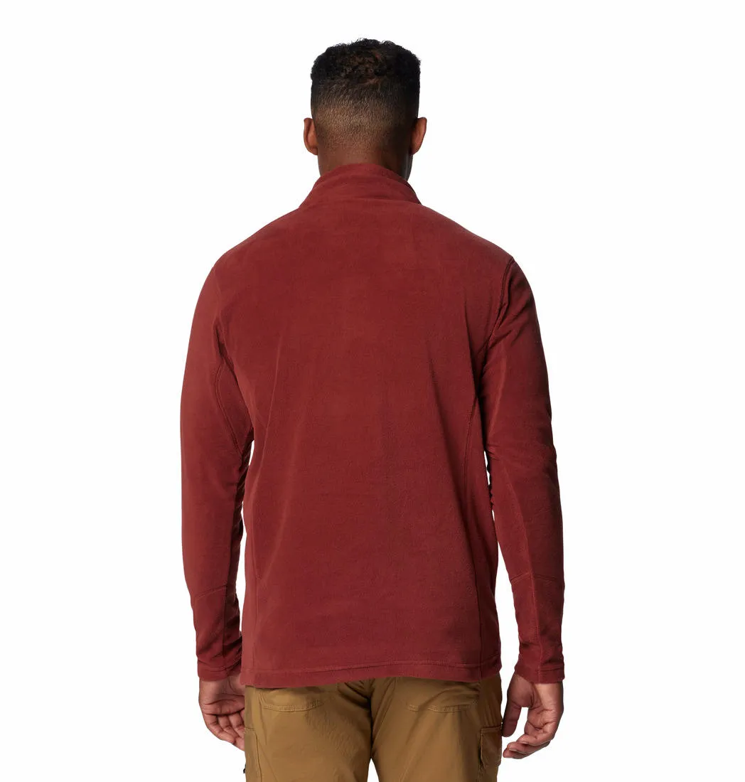 Columbia Men Red Klamath Range II Half Zip Fleece