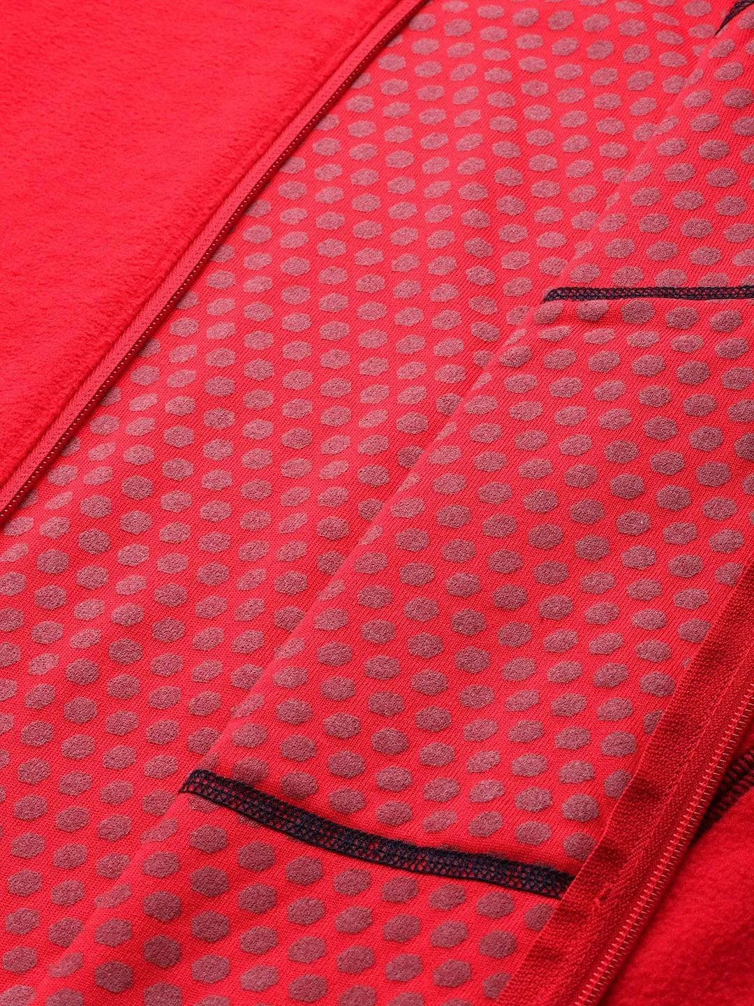 Columbia Men Red Omni-Heat Helix M Outdoor Tracks Fleece Jacket