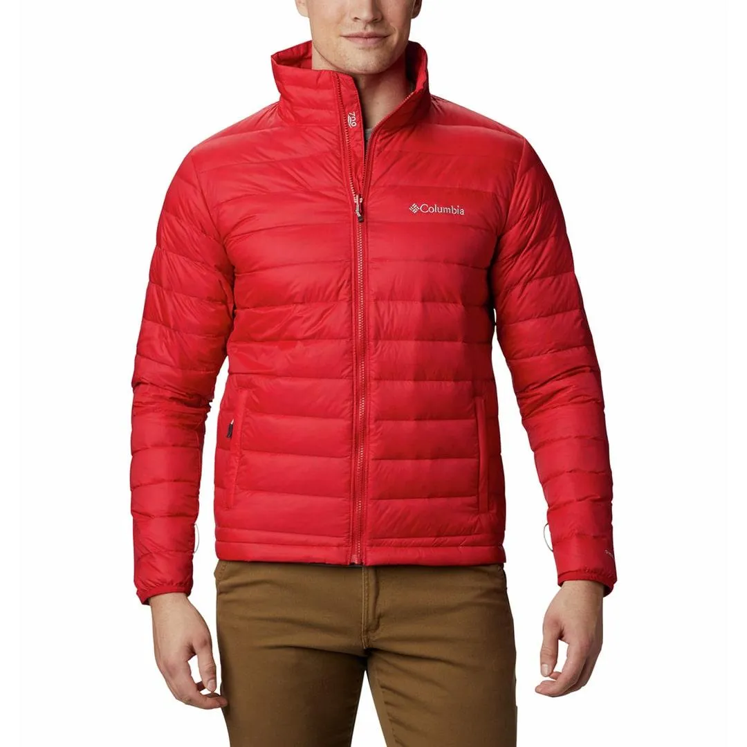 Columbia Men Red Omni-Heat Infinity Sister Brook II Down Jacket