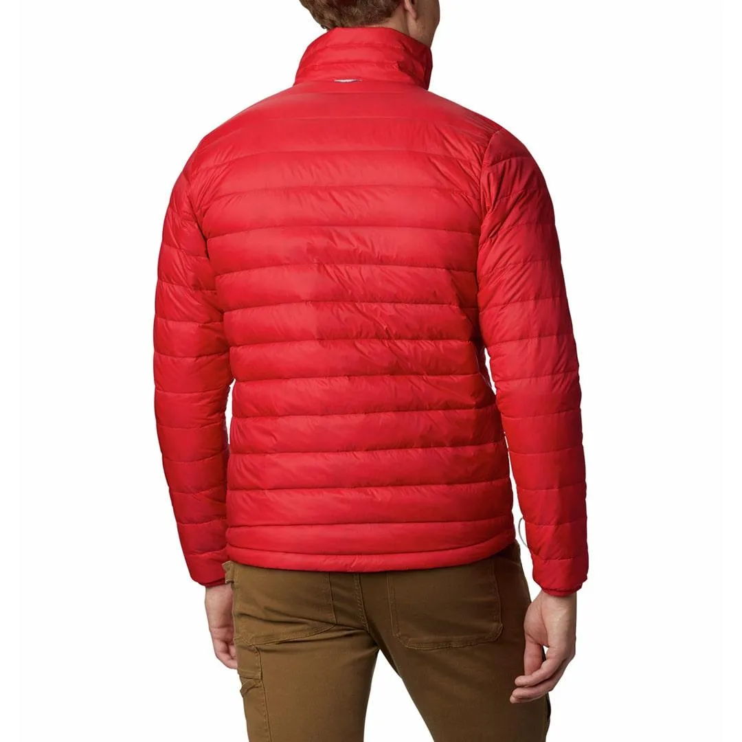 Columbia Men Red Omni-Heat Infinity Sister Brook II Down Jacket