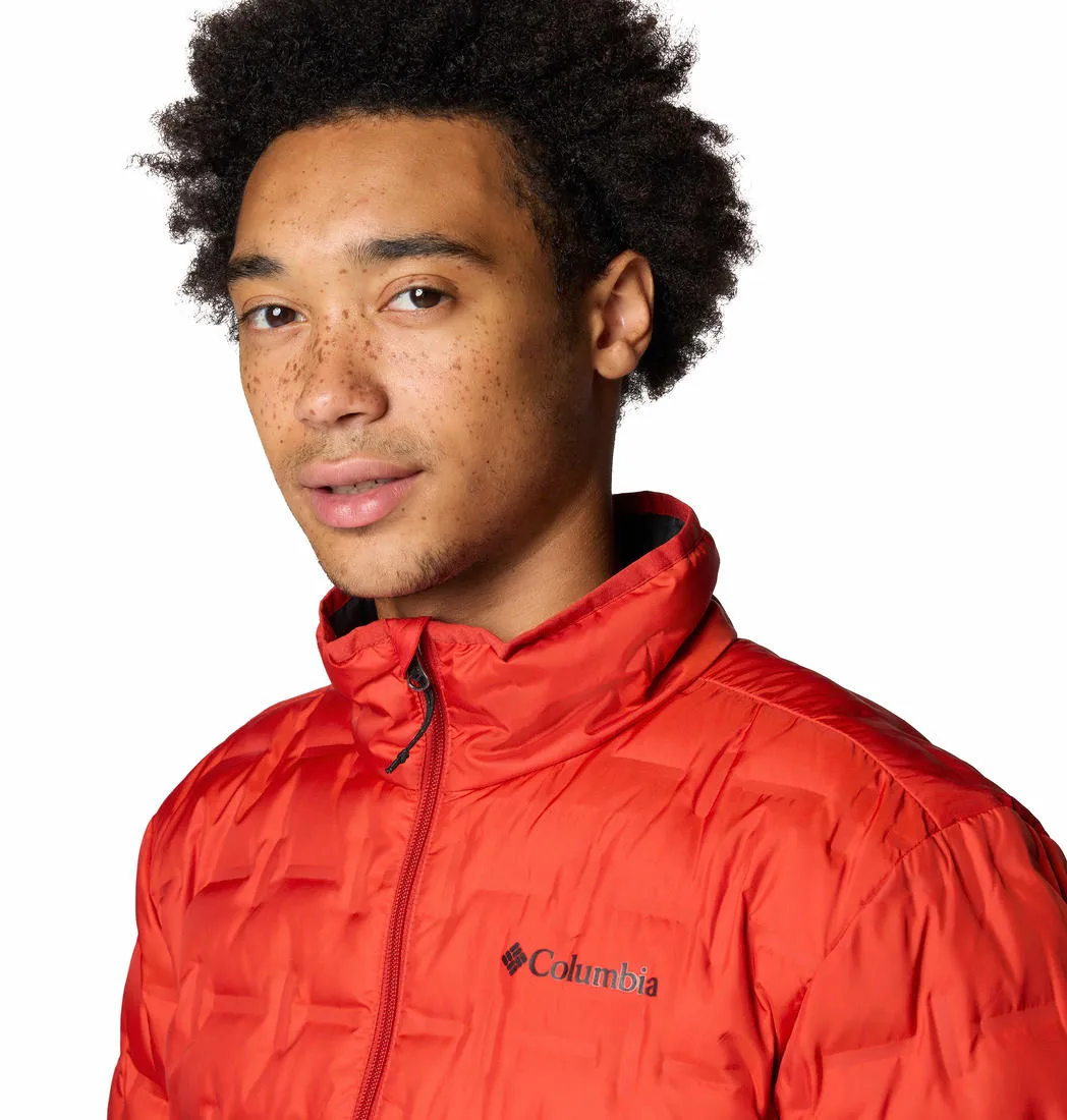 Columbia Men Red Omni-Heat Reflective Delta Ridge II Down Jacket