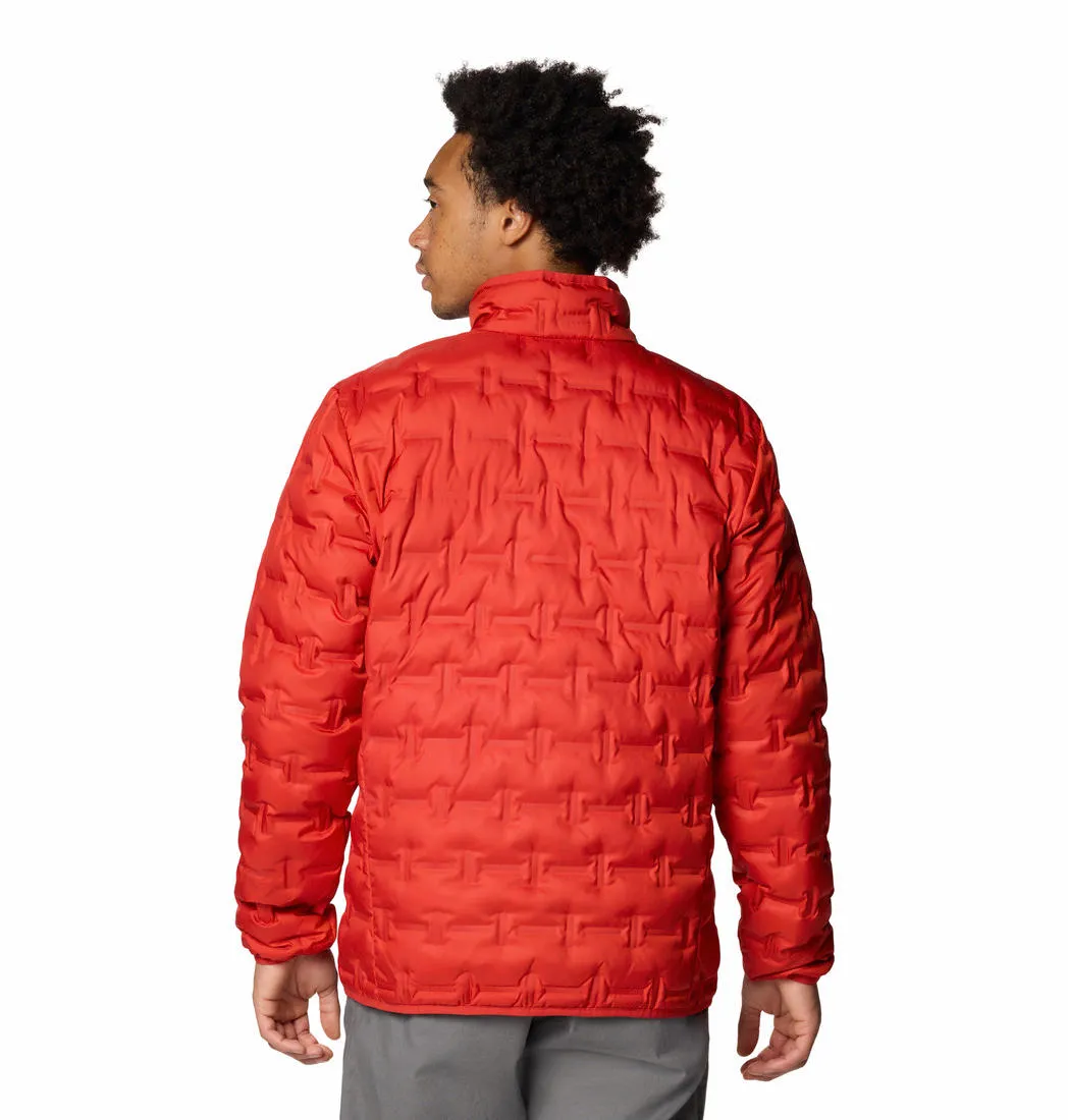 Columbia Men Red Omni-Heat Reflective Delta Ridge II Down Jacket