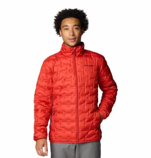 Columbia Men Red Omni-Heat Reflective Delta Ridge II Down Jacket