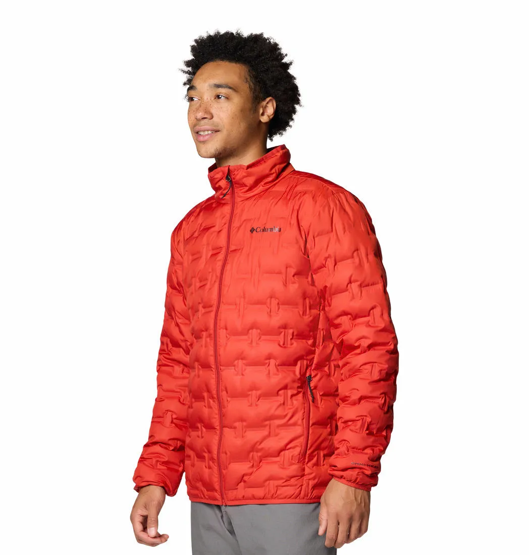 Columbia Men Red Omni-Heat Reflective Delta Ridge II Down Jacket