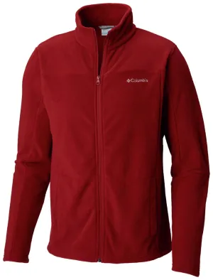 Columbia Men Red Western Ridge Fleece Jacket