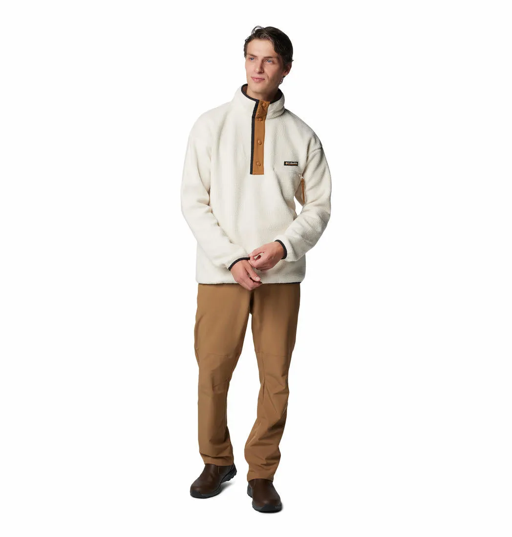 Columbia Men White Helvetia II Half Snap Fleece