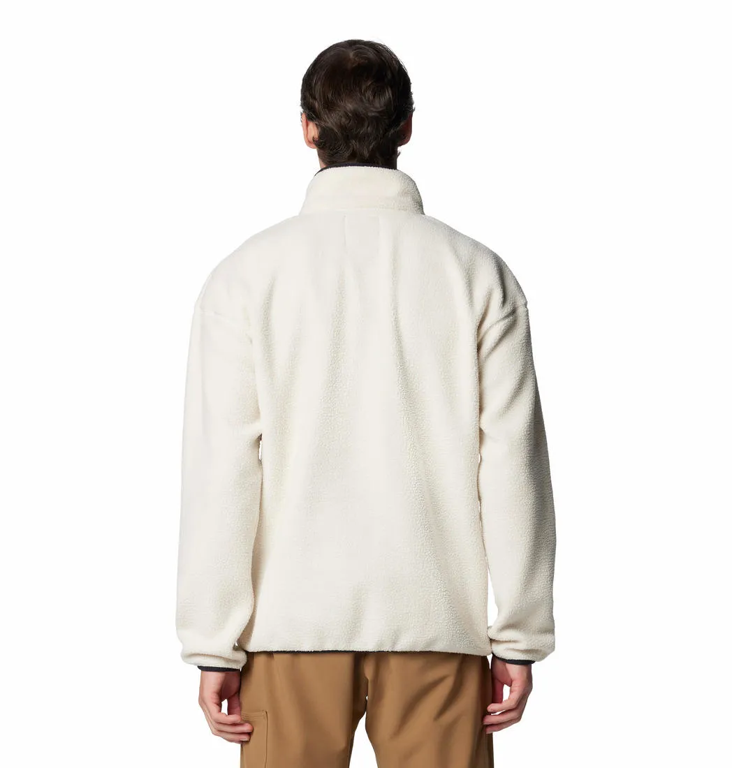 Columbia Men White Helvetia II Half Snap Fleece