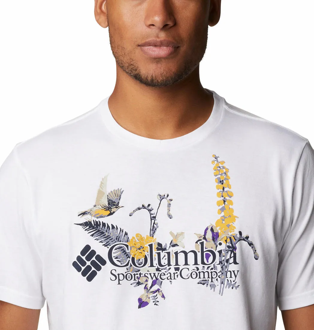 Columbia Men White Path Lake Graphic II Tshirt