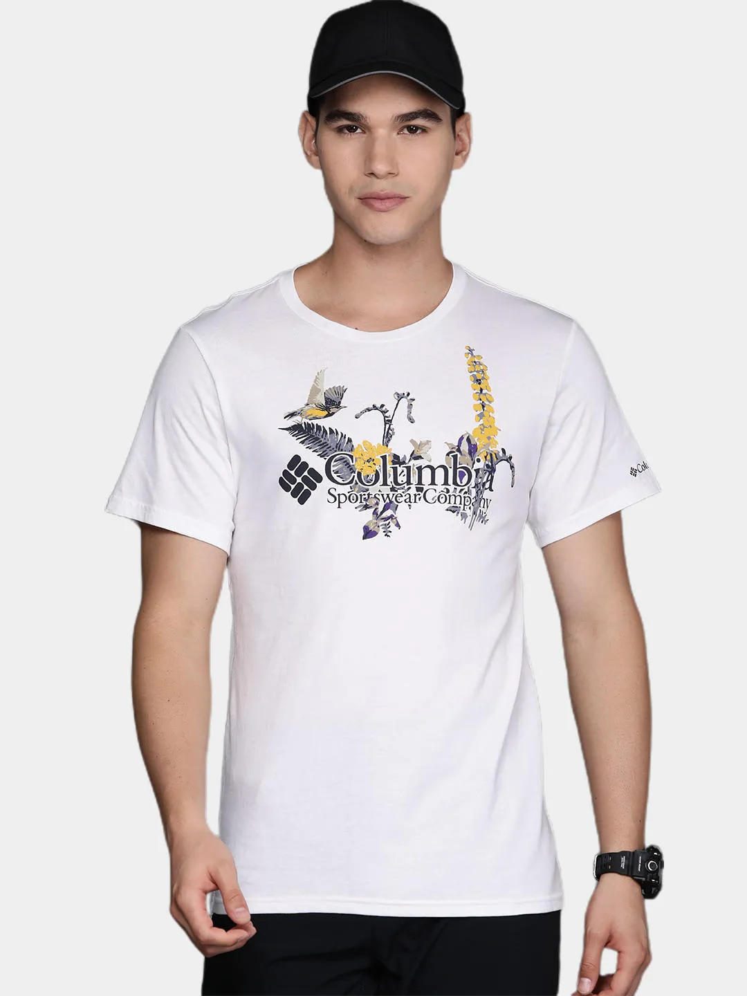 Columbia Men White Path Lake Graphic II Tshirt